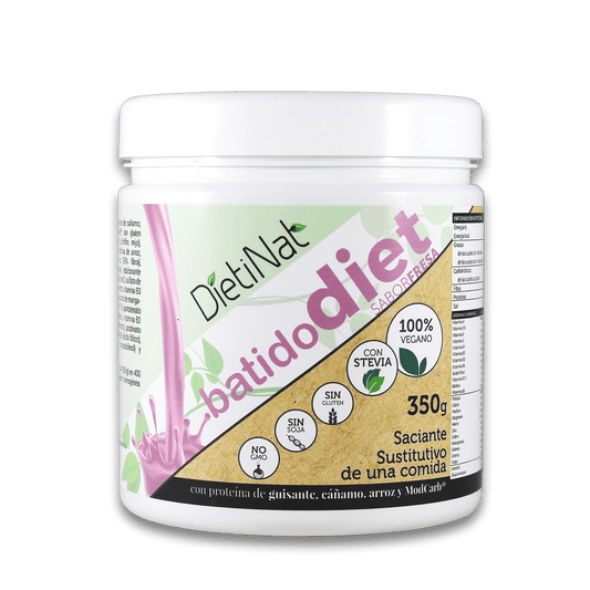 Batido Diet 100% Vegano | Fresa